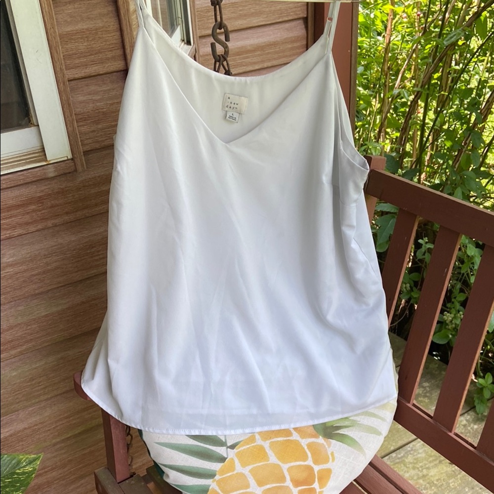 White Women's Camisole Top
